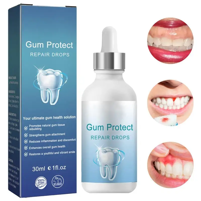 

Gingival Regrowth Drops Gum Repair Drop Gum Repair Solution Gum Repair Gel Liquid Gum Repair Gum Regrowth Natural Oral Care Drop