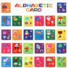 Baby Cloth Card Super Soft Exquisite Pattern Washable Non-Fading Tear-resistant Boost Color Cognition Toddler Alphabet Book 5