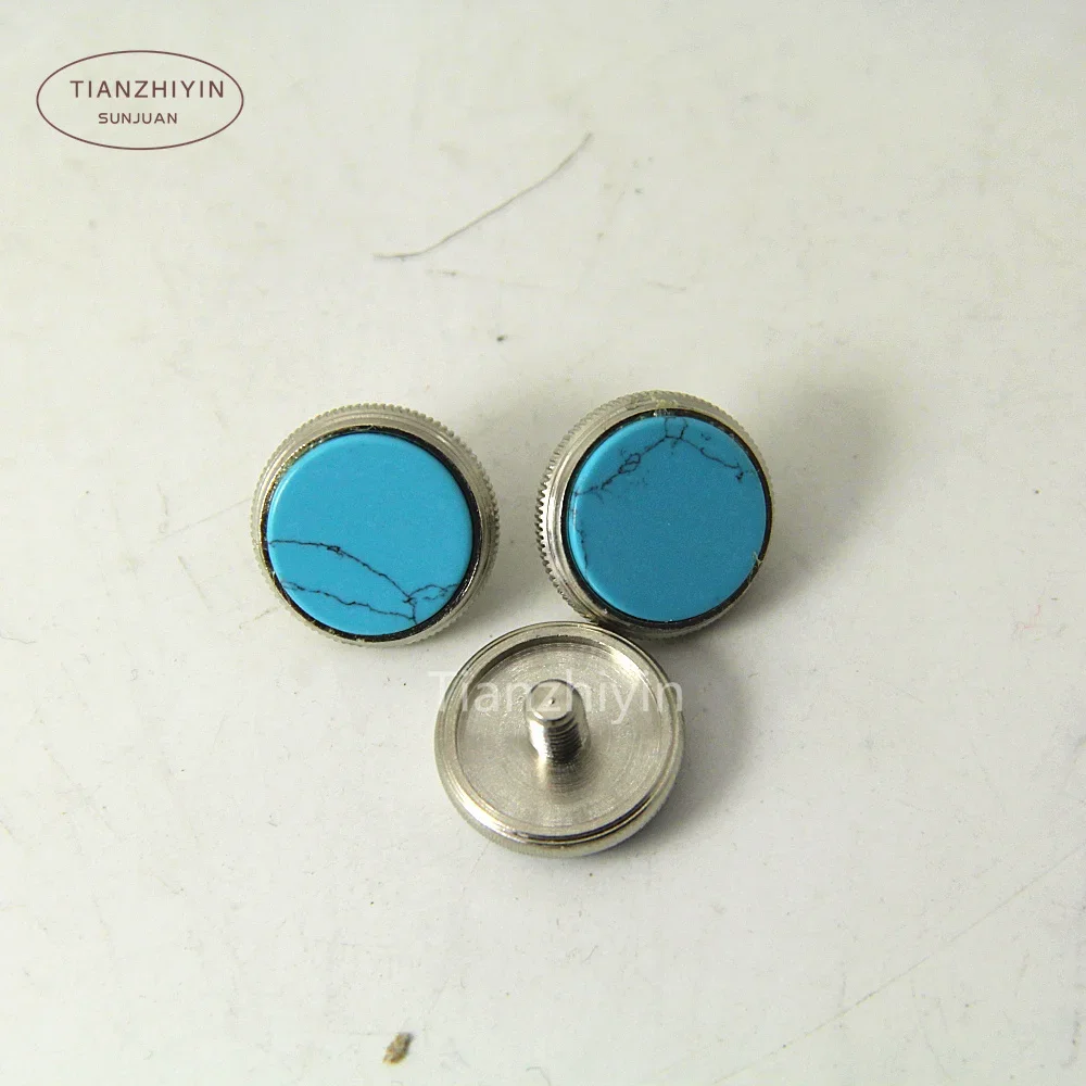 Abalone Trumpet Finger Buttons for Repairing Brass Instrument Parts Trompette Buckle