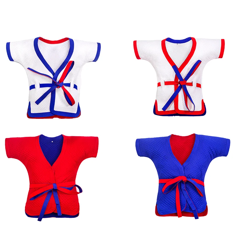 

Traditional Chinese Wrestling Clothes Made of Pure Cotton. Men's and women's Martial Uniforms