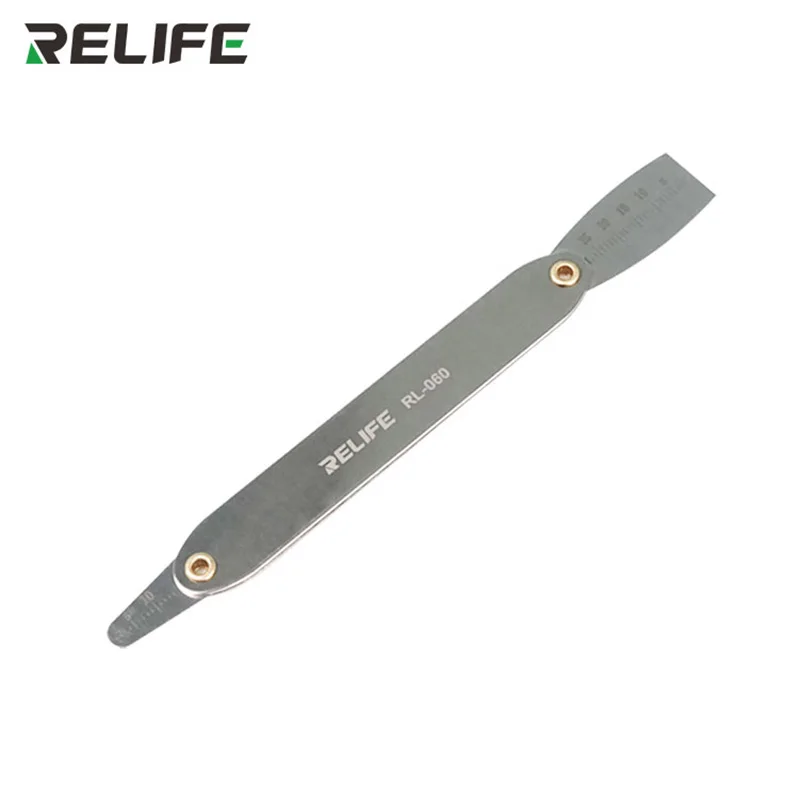 RELIFE RL-060 고정밀 분해 필러 세트, 아이폰 삼성용 CPU, 곡선 LCD 스크린 프레임 오프너 도구