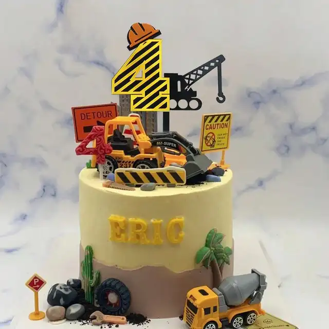 Decorazioni Torta Compleanno 3 Anni - 25 Pezzi Cake Topper Per Ragazzi - Foto 6