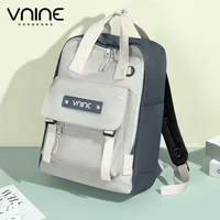 V.NINE Backpack Unisex Laptop Backpacks Men 15 inch Back Pack Bag Women Aesthetic Oxford Waterproof Couple Bagpack Multi Pockets 5