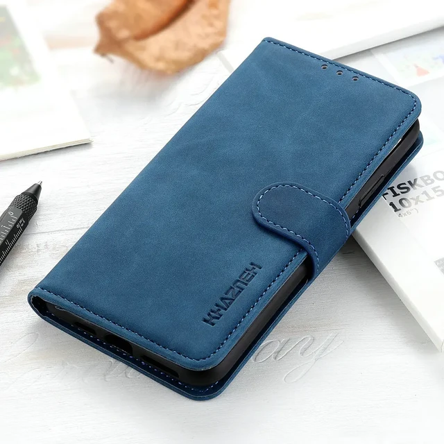  Compatible with Honor Magic6 Lite 5G Case,Compatible with Honor  X9b 5G / X50 5G PU Leather Kickstand with Card Holders Flip Magnetic  Closure Phone Wallet Cover Blue : Cell Phones 