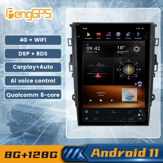 2014 Ford Fusion Shockford Mondeo Mk5 Fusion 2011-2014 Android 13 Gps  Multimedia Player