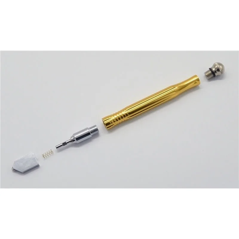 Diamond Glass Cutter Professional Portable Wheel Blade Anti-slip Metal Handle 185mm For DIY Tile Mirror Craft Cutting Hand Tool 6
