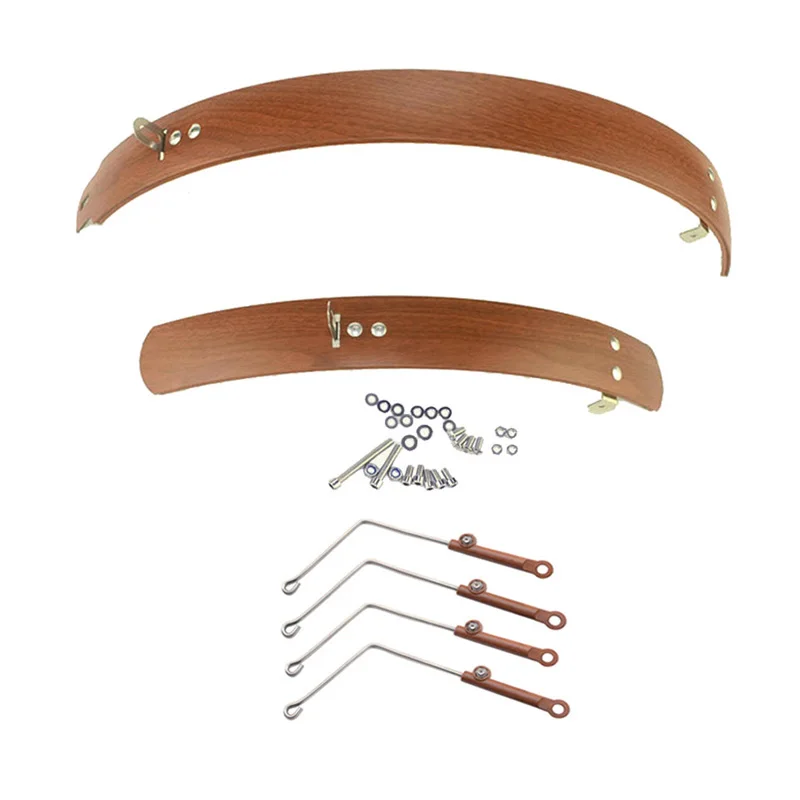 16 20 Inch Folding Bike Retro Mudguard for V Disc Brake Bicycle Wings