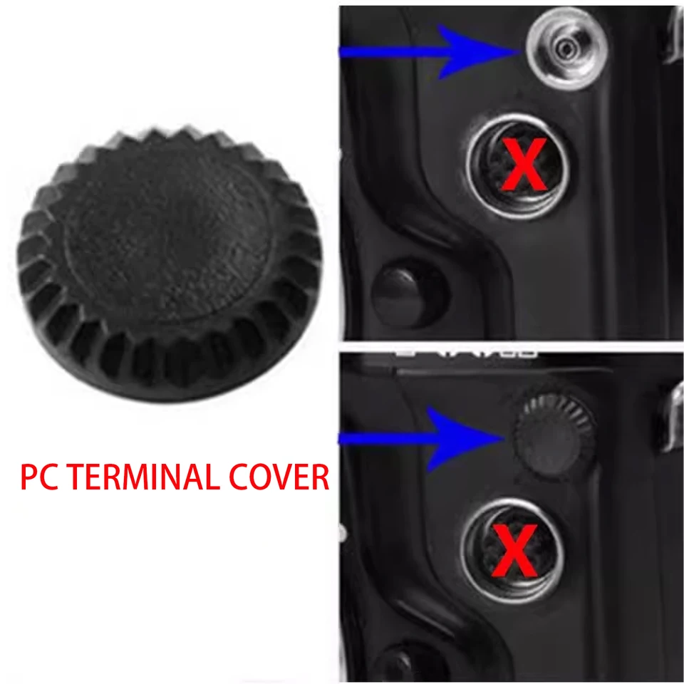 10-Pin Sync Flash Camera Cap Cover – Fits Nikon D300, D300S, D200, F6 (Replaces MC-30 Cap)