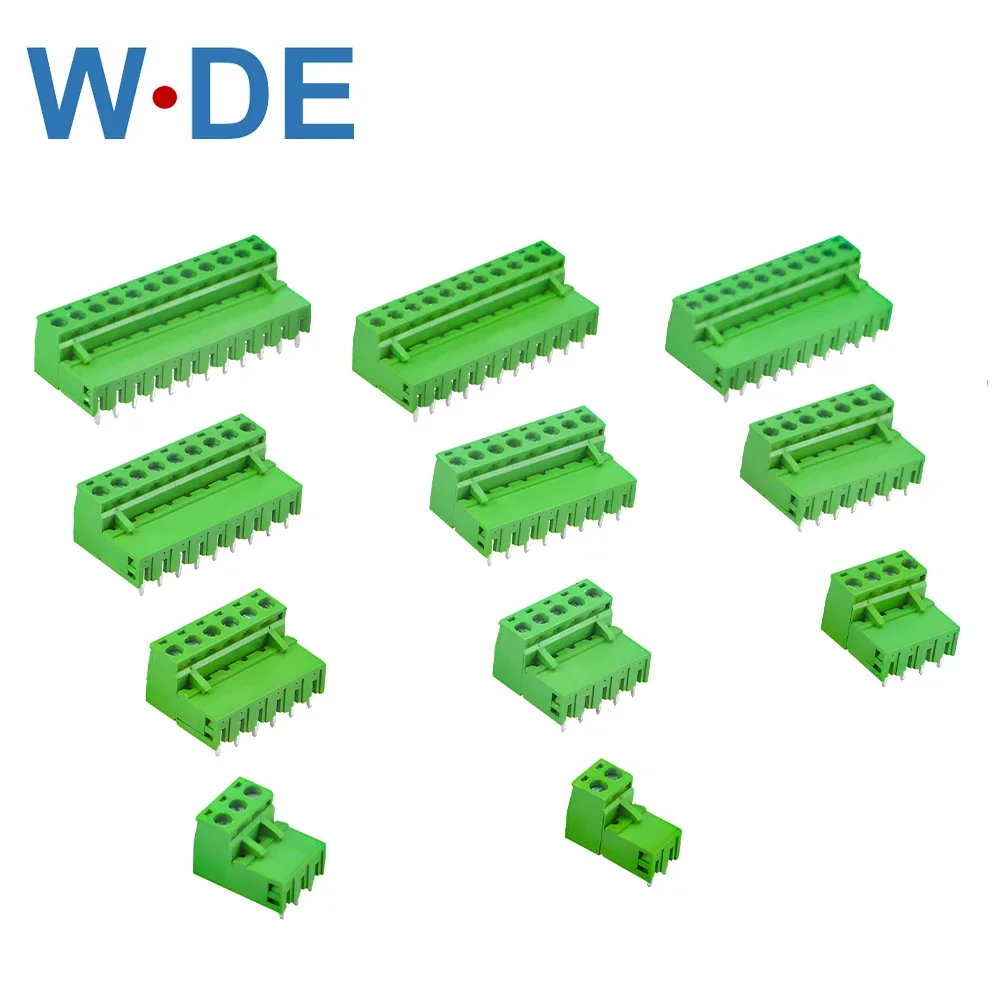 2EDGK 5.08mm PlUG-IN Terminal Blocks Screw Type PCB Connector Right Angle Plug Pin Header Socket 2P 3P 4P 5P 6P 7P 8P 9P 10Sets din rail terminal block,wire connectors