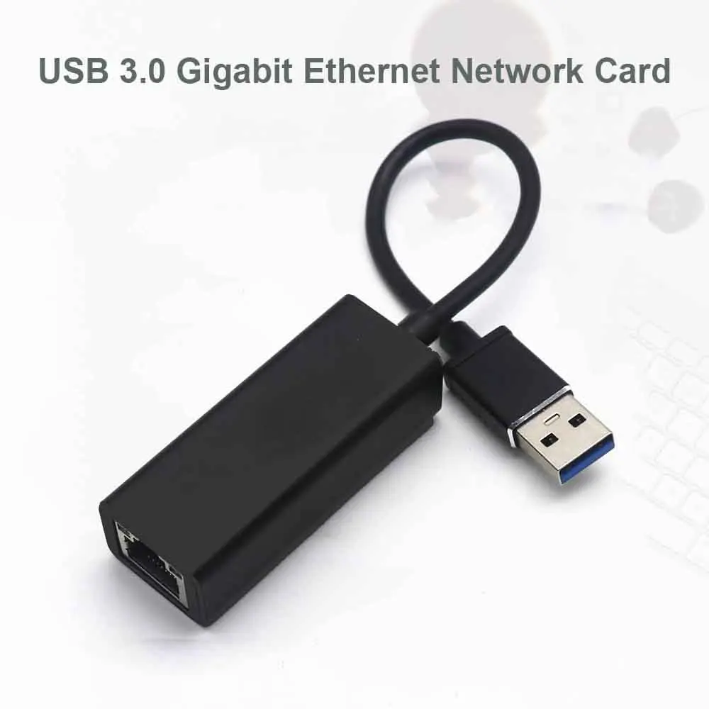 Portable1000Mbps Usb 3.0 Scheda Di Rete Gigabit Ethernet Lan Adapter Usb A Rj45 Lan Per Notebook Macbook Xiaomi Mi Box Tv Box