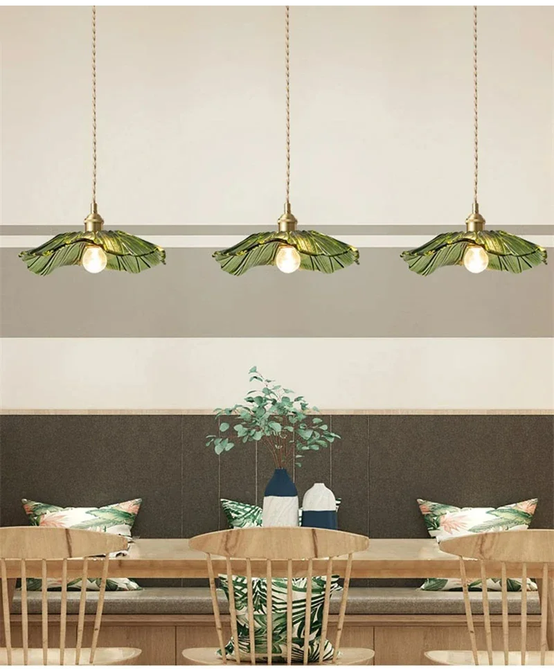 Vintage Flower Glass Ceiling Lamp 5