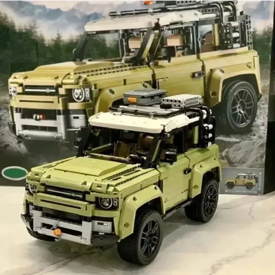 Hot Toys 2573pcs Technical Land Supercar Off-Road Defender Sports Car Building Blocks Legoin 42110 Vehicle Bricks Toys Kids Gift