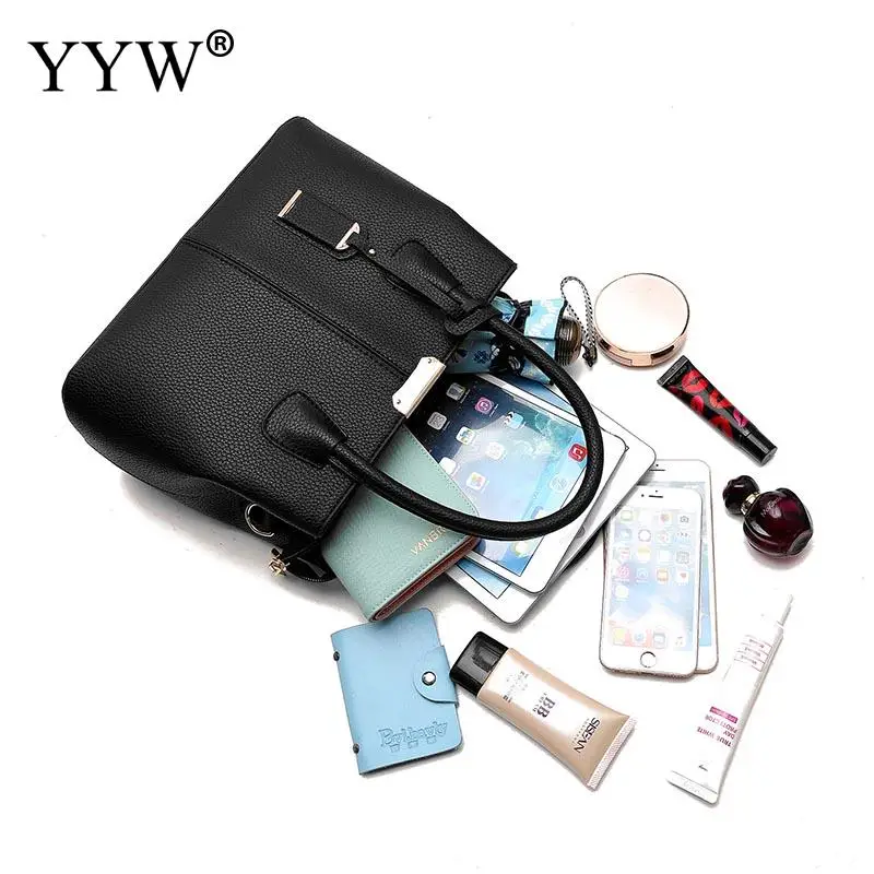 Ladies Large Tote Bag Women PU Leather Handbags Square Shoulder Bags for Female Bolsas Femininas Sac New Fashion Crossbody Bags