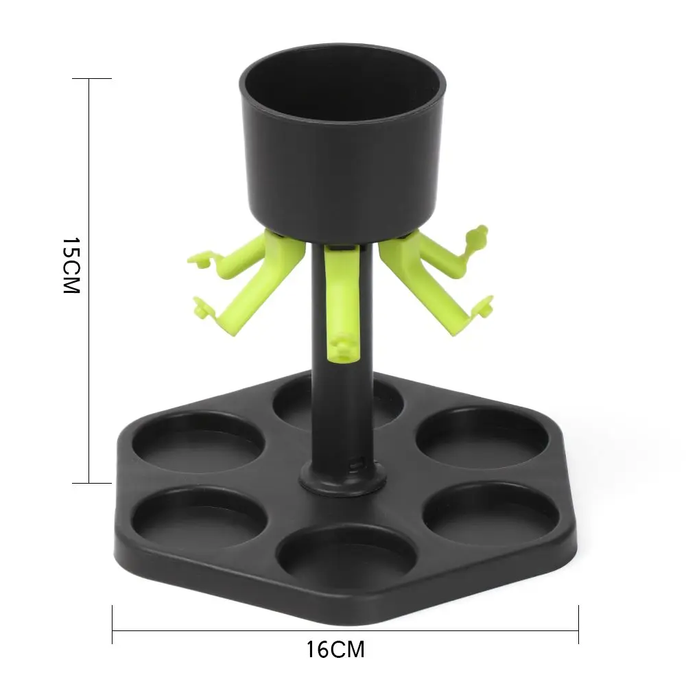6 Shot Glass Games Dispenser Wine Whisky Beer Wine Liquor Dispenser Bar Accessories Party Games Drinking Tools Glass
