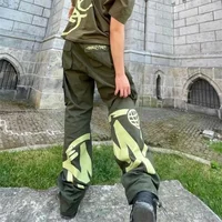 Retro High Street Trend New Overalls Y2k Fashion Harajuku Casual Pants Loose High Waist Straight Wide Leg Pants Jeans Women - Image 5