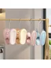 2pcs New Stainless Steel Shoe Drying Rack Balcony Window Sill Windproof Hanging Shoe Drying Rack Outdoor Shoe Drying Artifact 5
