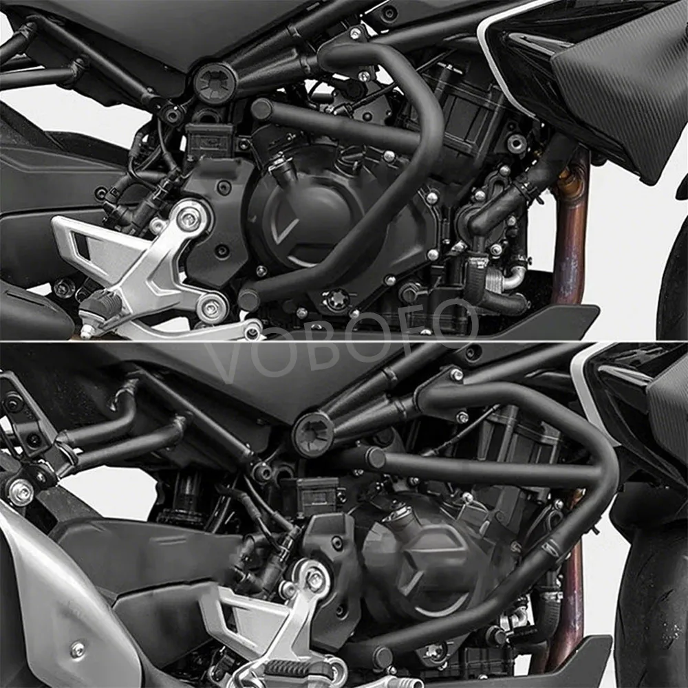 CFMOTO 450SR 450 SR 2022 2023 CF450SR 오토바이 개조 엔진 범퍼 바디 보호 바 낙하 방지 충돌 방지 바에 적합