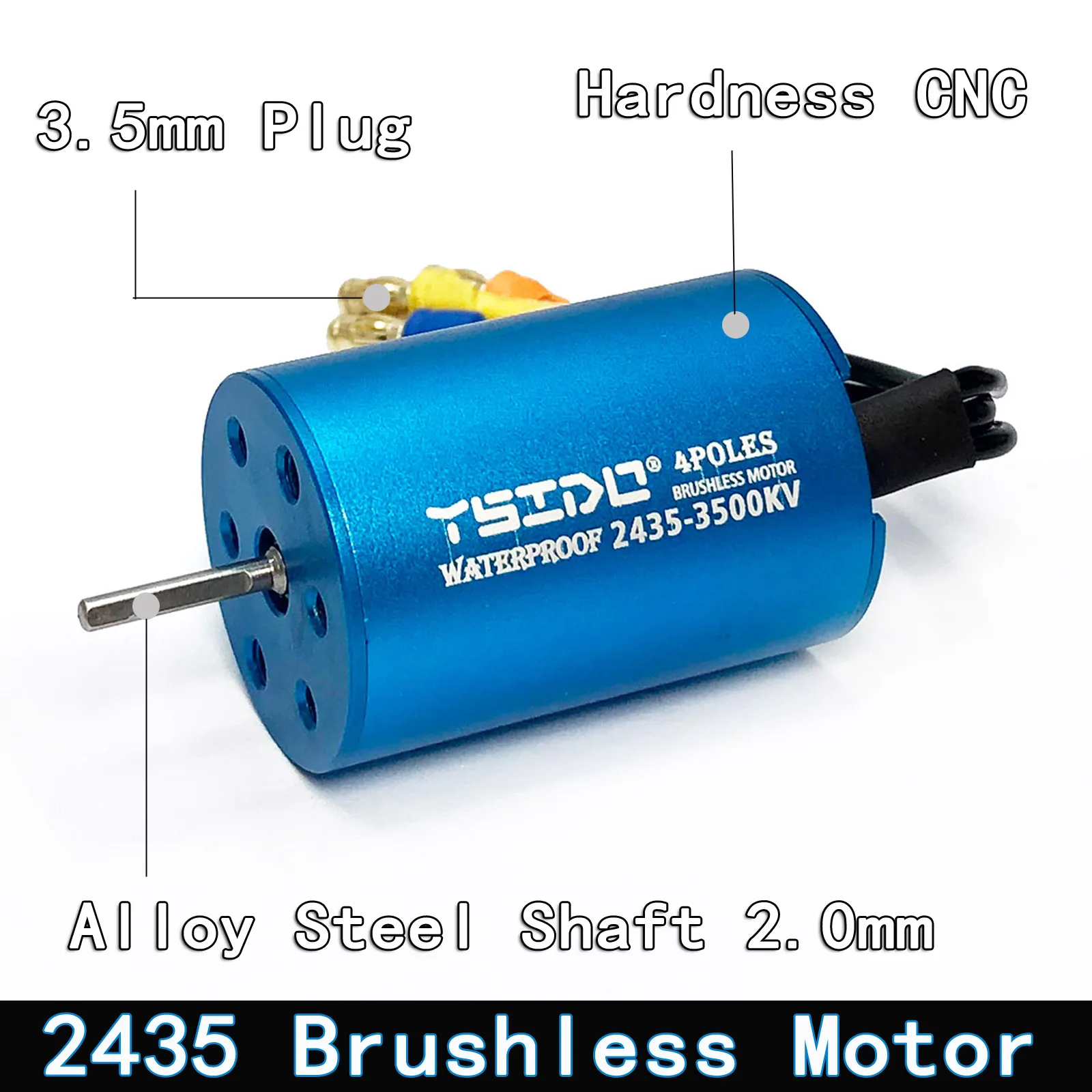2435 2440 2838 2847 Brushless Motor 35A 45A ESC for Wltoys