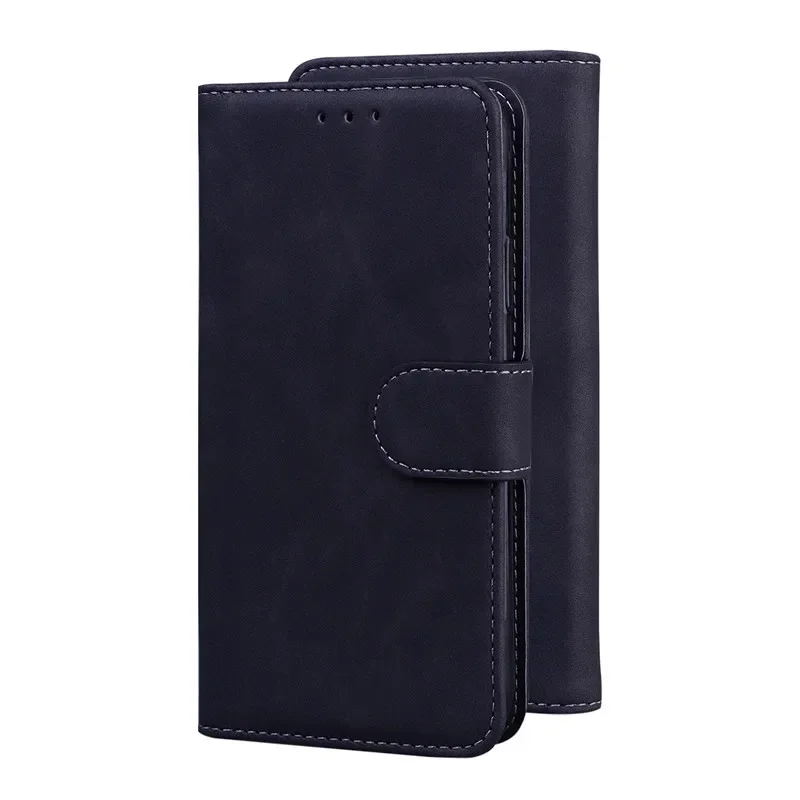 Geometric Textile Pattern Magnetic Wallet Leather Phone Case Cover