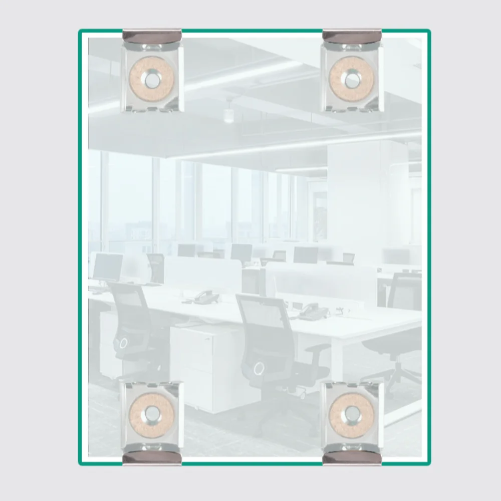 Description Picture 6 of itemKitchen Bathroom Toilet Accessories Wall Brackets Clamps Hardware Furniture Accessories Stainless Steel Mounting Hanger Clamp