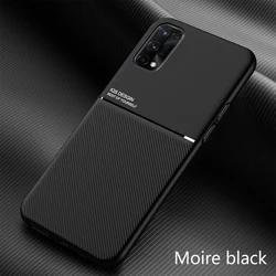 New Summer Heat Dissipation Anti - Slip Magnetic Matte Back Phone Case - Realme 10 ProPlus 5G (Black)