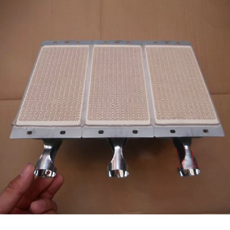1pc ceramic honeycomb soldering board For gas heater refractory heating stove Gas Stove Head 14.5*22.3*23.8cm gas stove adapter