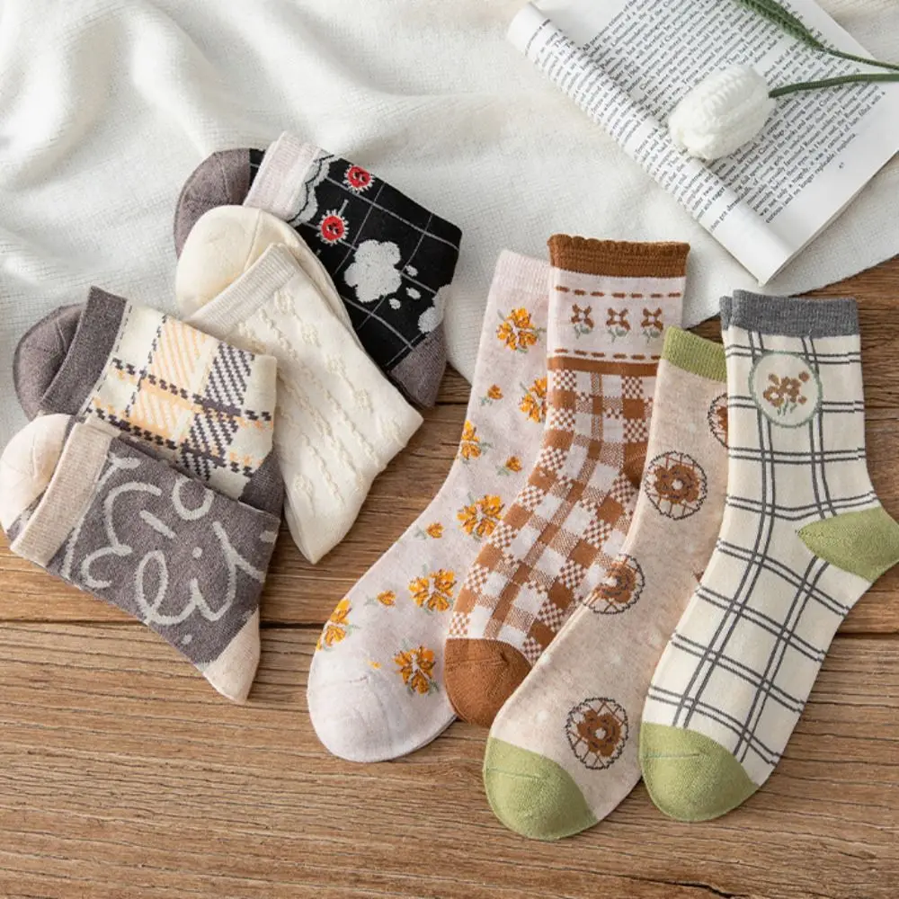 Рисунок 2 - Носки женские клетчатые в Корейском стиле