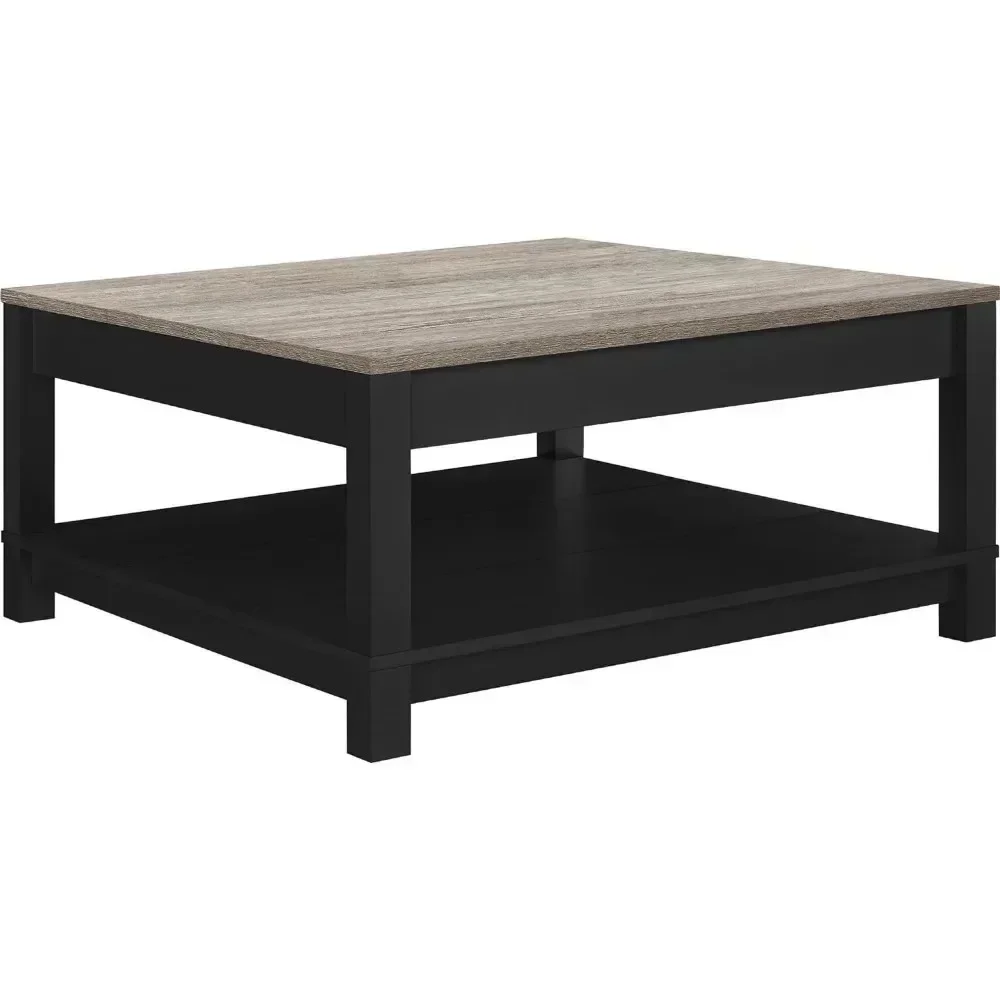 Coffee Tables Altra Carver Coffee Table Brings Chic Style to Your Living Room or Family Room.No Assembly Required Serving Center 2