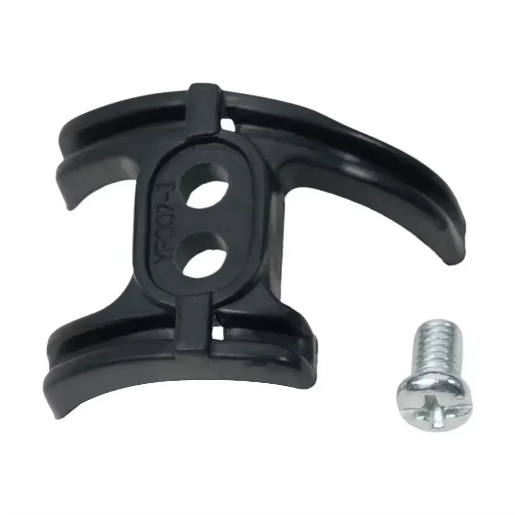 Durable Bike Gear Cable Guide with Fixing Screw – Anti-Wear Cycling Accessory