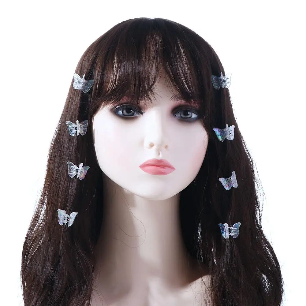 Solid Color Children Duckbill Clip Transparent Hair Claw Small Side Clip Women Hair Accessories Korean Style Hair Clip