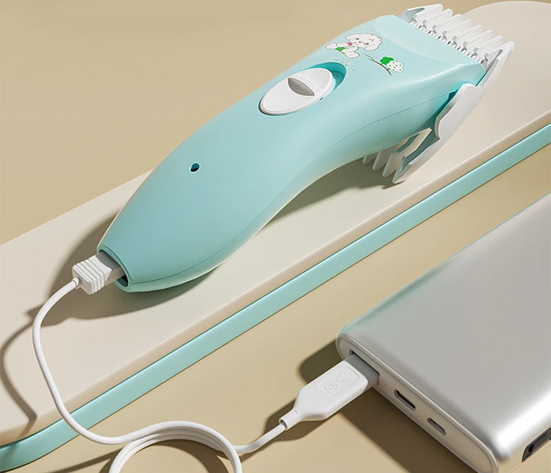 Baby Hair Clipper Quiet Shaving New Baby Electric Pusher Silent Baby Hair Shaving and Fetal Hair Cutting Tool No Lubricating Oil