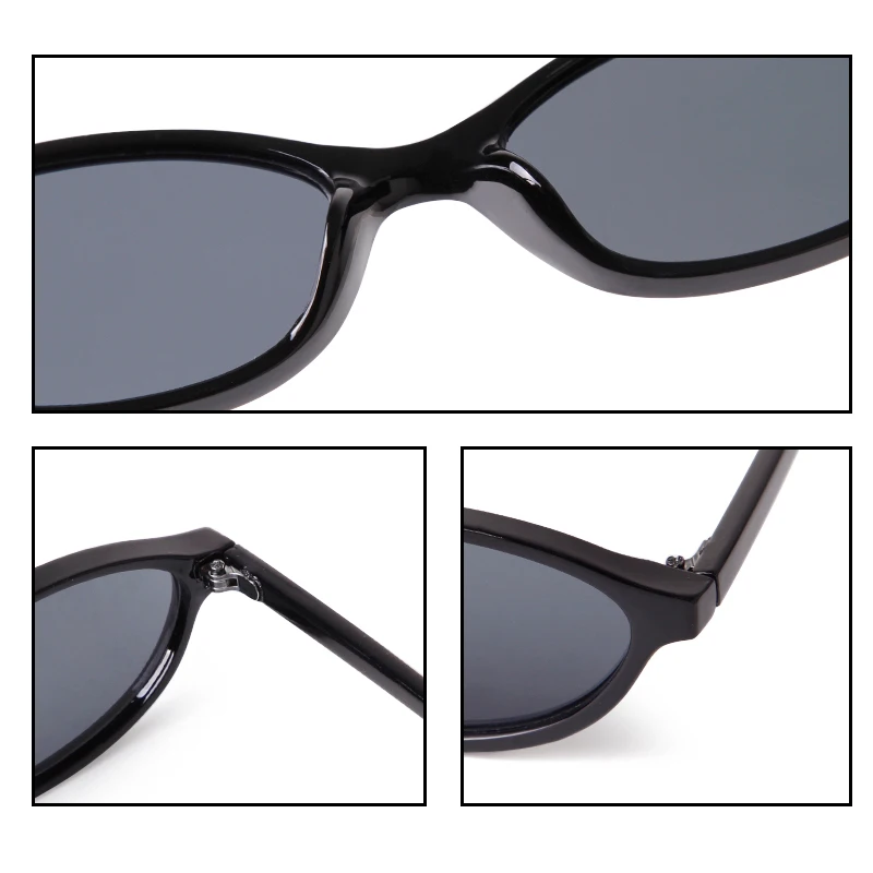 SORVINO Mode Retro Oval Sonnenbrille Frauen Männer Marke Designer INS Trendy UV400 Sonnenbrille für Outdoor Reisen – Detail 5