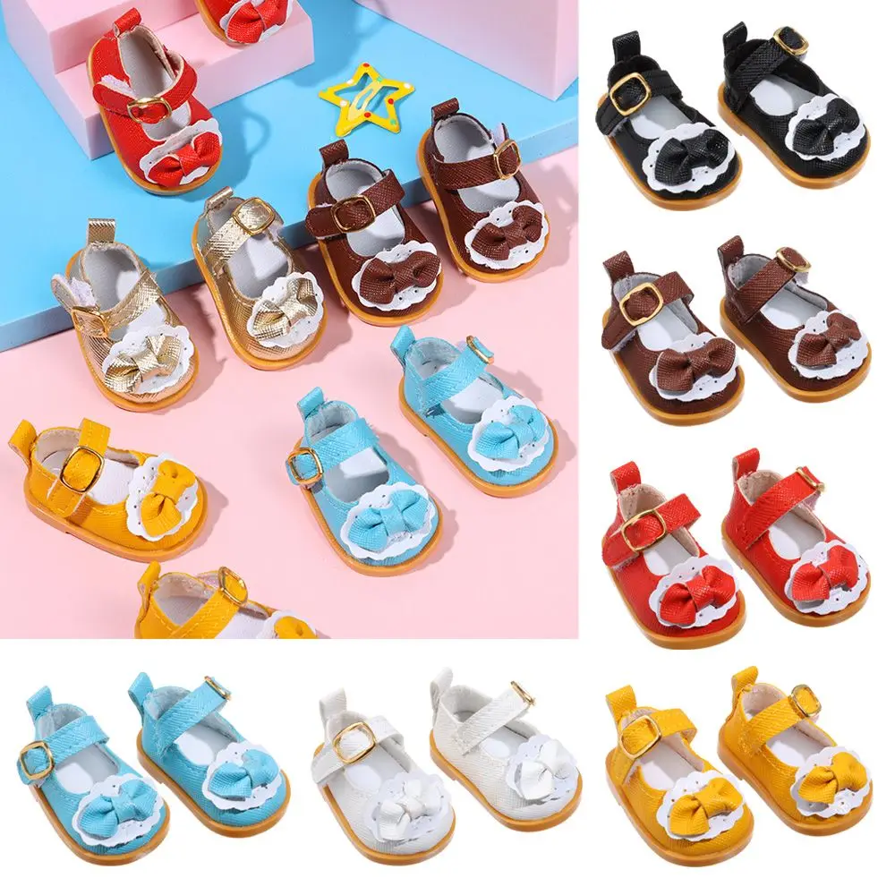 5cm Doll Shoes High Quality Boots For Paola Reina 14 Inch Doll Cute Bow Shoes Accessories For Nancy,Lisa,1/6 BJD,EXO Doll Toy