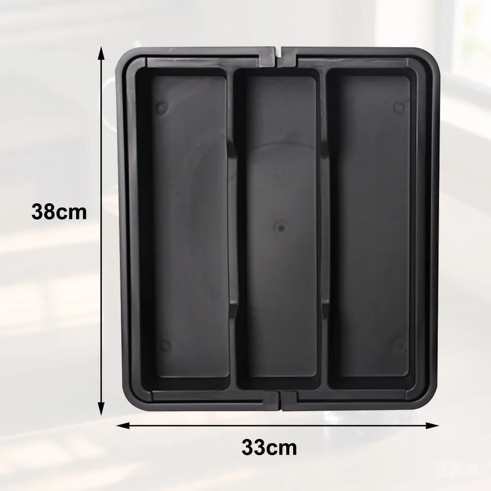 Extended Tableware Storage Box Cook Utensil Organizer PP Material Adjustable Kitchen Knife Fork Storage Divider Cutlery Holder