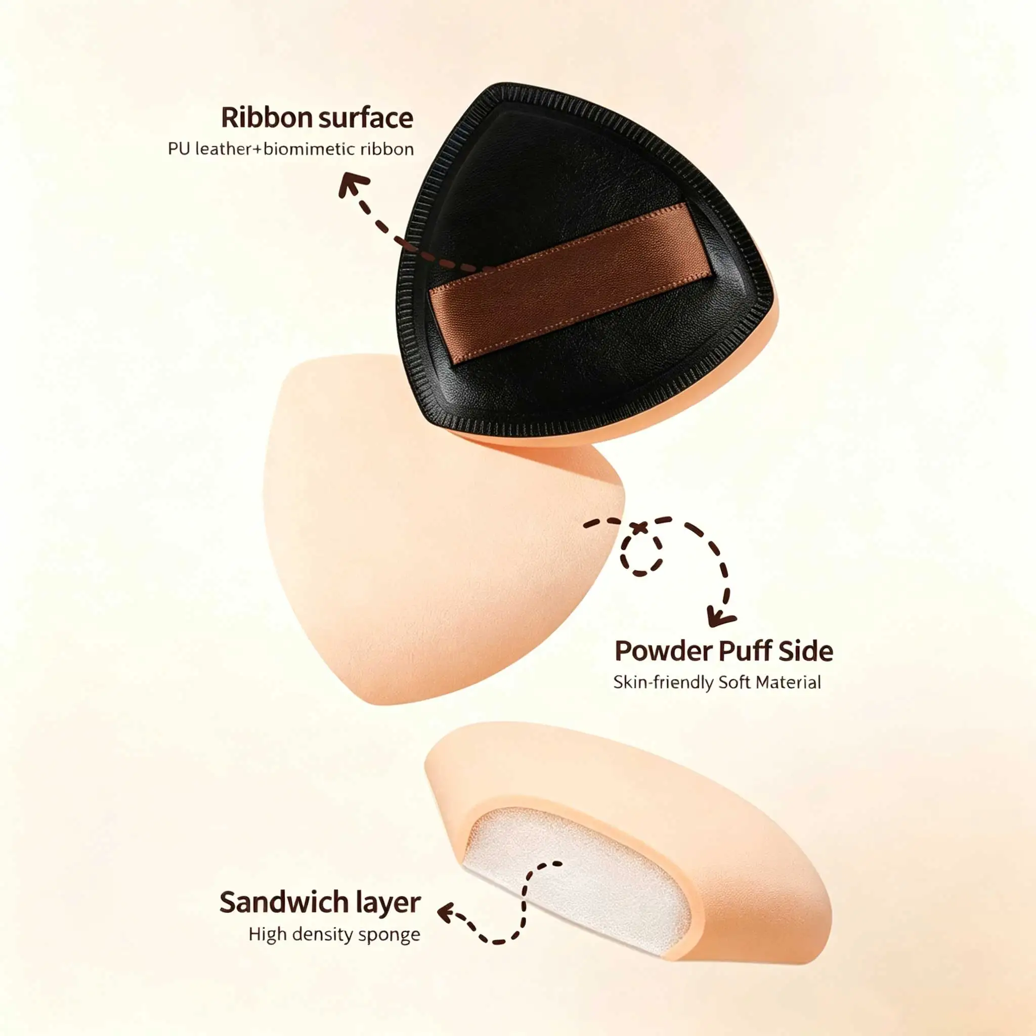 Komplettes Make-up Pinselset Mit Weichem Kunsthaar Für Gesicht_voghion.com
