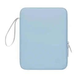 Shockproof PU Tablet Sleeve Bag, 9 - 11 Inch Premium Case - 12.9 inch (Sky Blue)