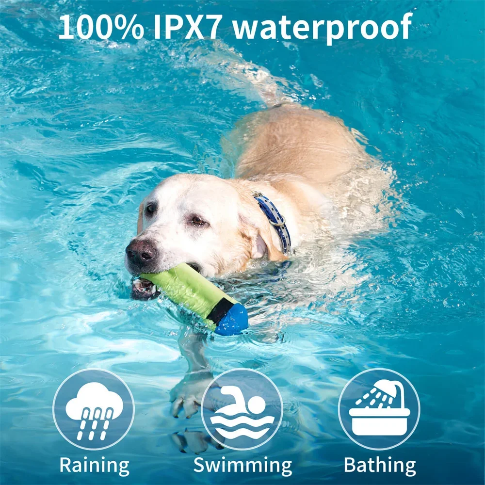 Dog Training Collar Remote Control Bark Stop 3 Modes Beep Vibration Static Waterproof 3300 Feet Rechargeable For All Dogs_voghion.com