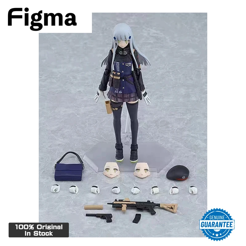 

Original Genuine Max Factory Figma 573 Girls Frontline Anime HK416 Collectible Action Figure Toy Model Gifts Ornaments Decor