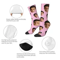 Chaussettes avatar personnalisées pour hommes et femmes, chaussettes photo personnalisées, chaussettes photo personnalisées, cadeaux personnalisés 4