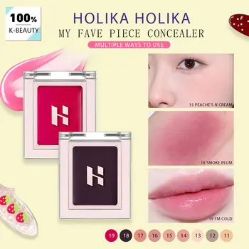 HOLIKA HOLIKA MY FAVE PIECE CONCEALER (11-19), Texture Leggera e Uniforma il Tono della Pelle, Aspetto Naturale, K-Beauty, Trucco Coreano