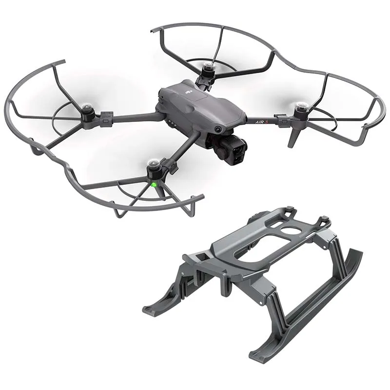 Startrc-lâmina Dobrável de Hélice Capa Protetora Engrenagem de Pouso Protetor de Extensão Pernas Dji Air Acessórios