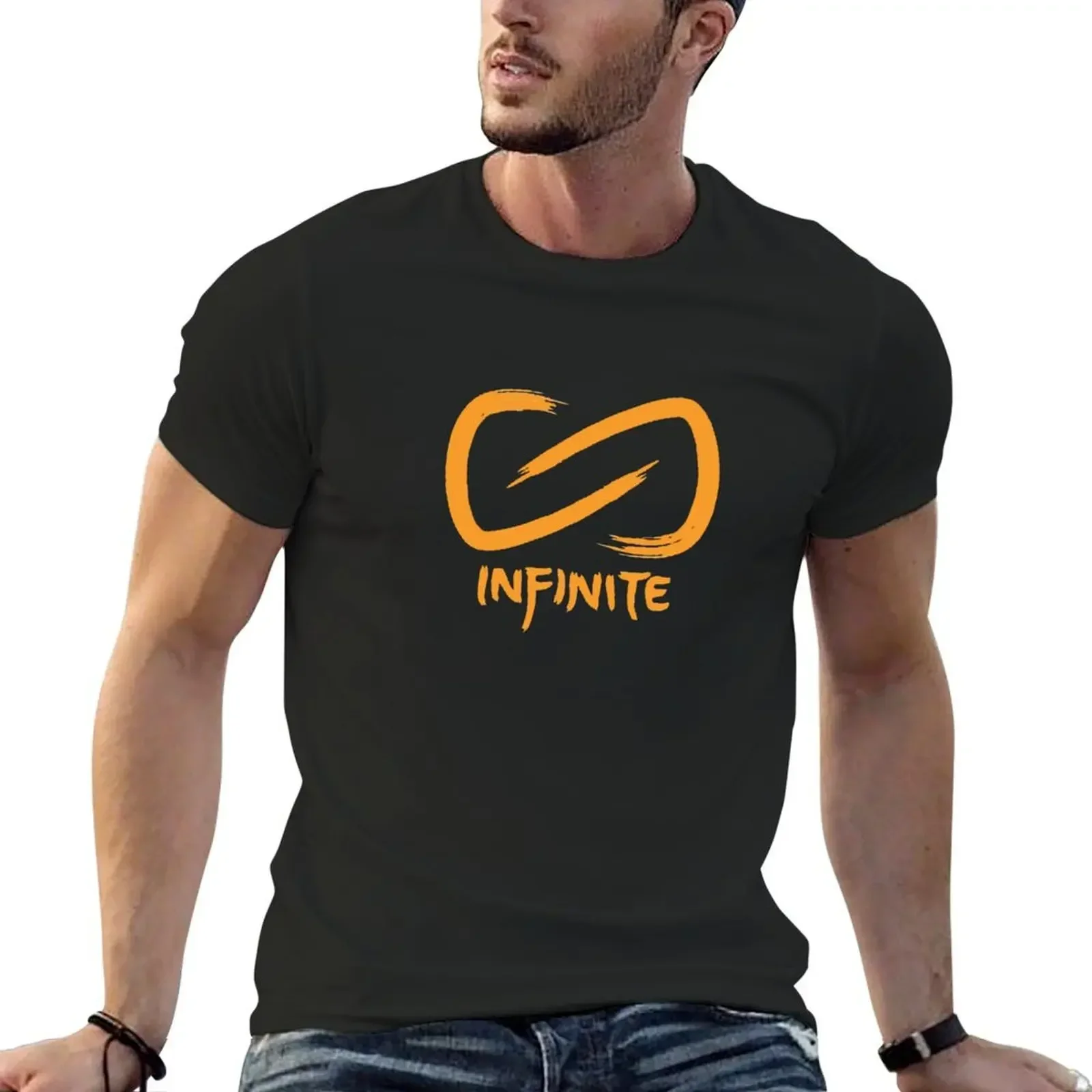 

Infinite T-shirt tops vintage clothes tshirts for men