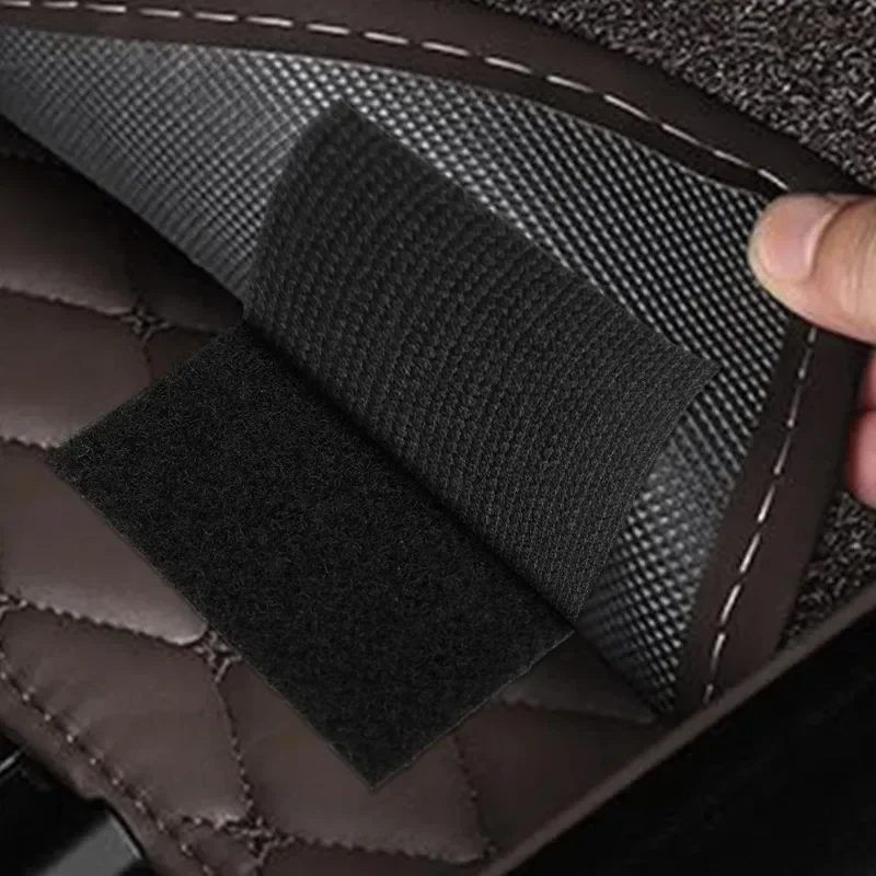 Car Carpet Pads Auto Adhesive VelcroS Tape Dashboard Pad Sewing Double-sided Fixed Stickers Fixation Patch Floor Mat DIY Arts