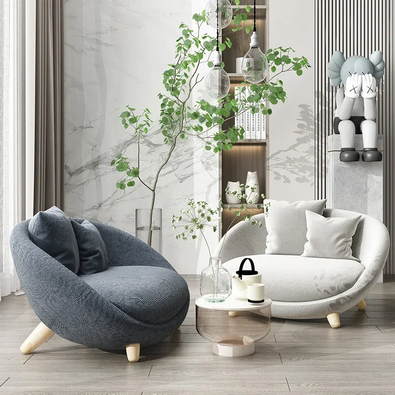 

Elastic Design Living Room Chair Portable Modern Nordic Reading Living Room Chair Minimalist Balcony Chaise Salon Room Decor