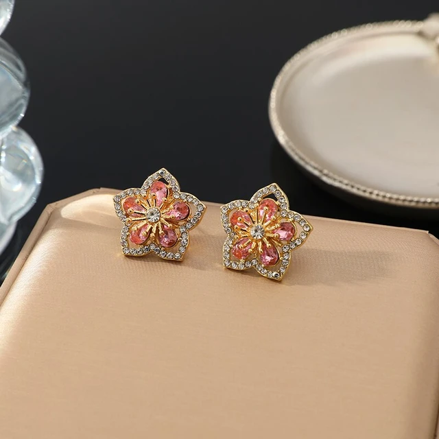 Buy Jazz and Sizzle White Kundan& Pink Stone, Earrings Online At Best Price  @ Tata CLiQ