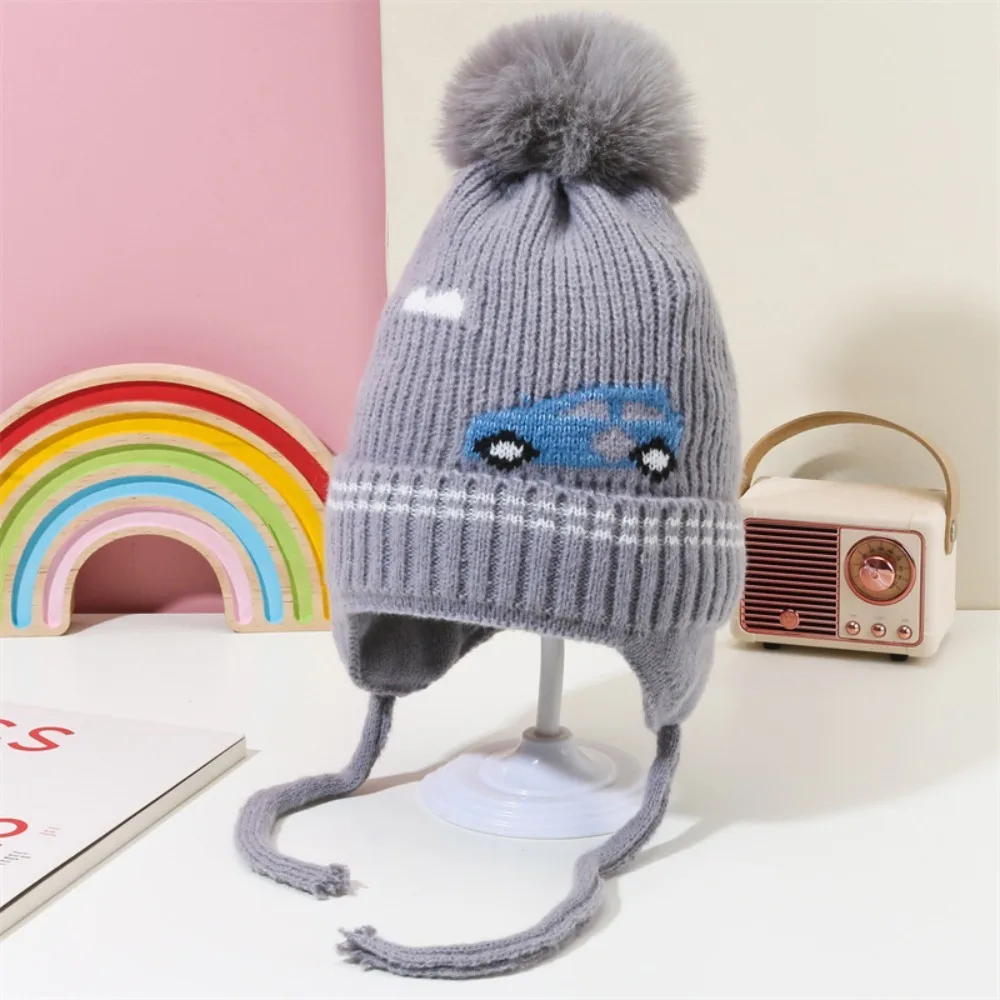 Children's Dinosaur Ear Protection Hat, Ear Beanie For Boys & Girls - View #4
