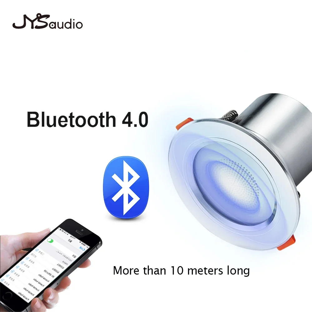 Mini Smart Music LED Ceiling Lights Modern APP Control Bedroom Kitchen Lighting Audio Downlight Bluetooth-compatible Music Lamp