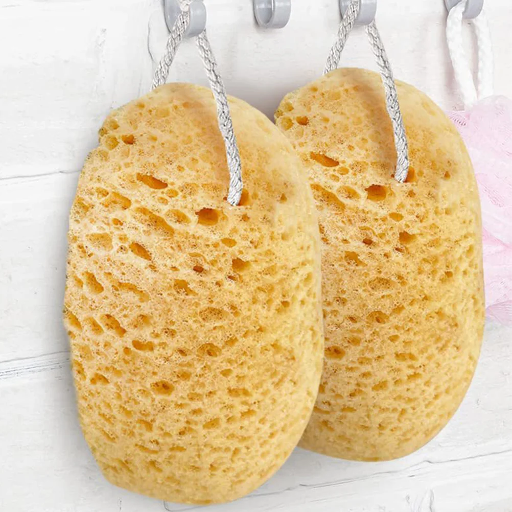 

2 Pcs Sponge Baby Bath Tools for Kids Polyurethane Body Sponges Shower Exfoliating