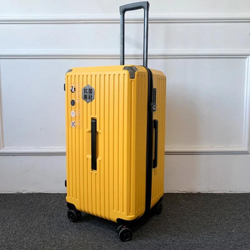 Oversized Suitcase Luggage Zipper Trolley Case Universal Wheel Unisex Student Ultra Light Password Suitcase large size luggage