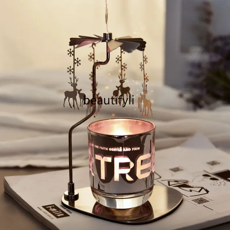 

yj Aromatherapy Candle Indoor Lasting Domestic Incense Advanced Sleep Aid Decoration Fragrance